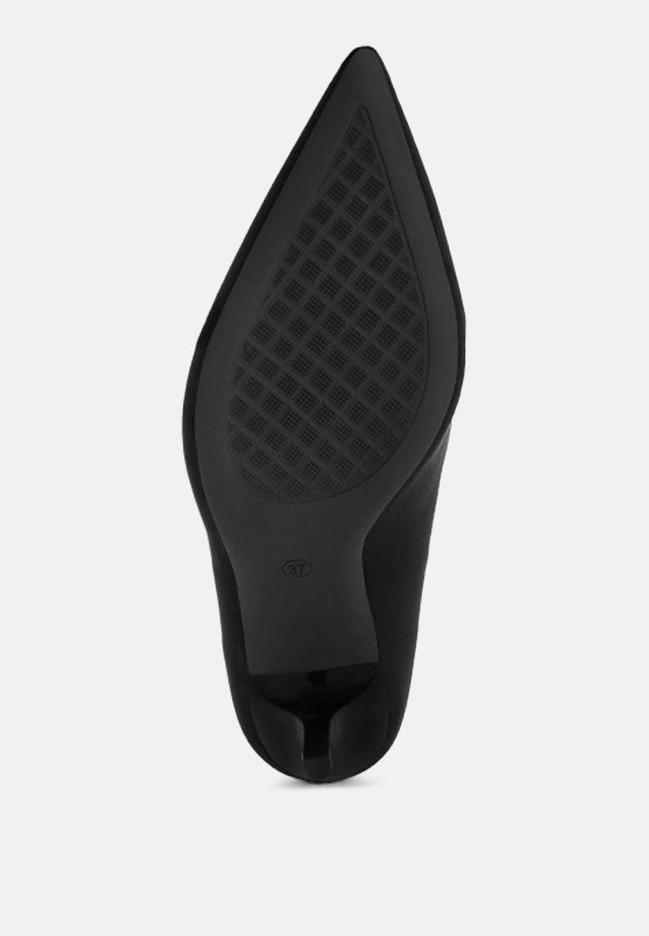 Iridese Pointed Toe Pump Heels-4