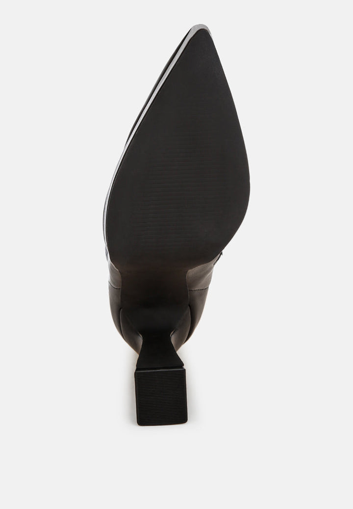 Orsila High Spool Heel Boots-4