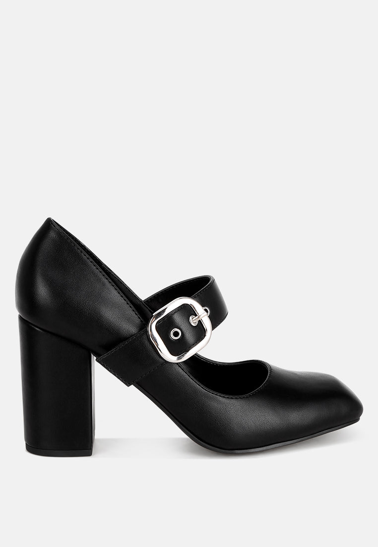 Mayuza Square Toe Strap Sandals-0