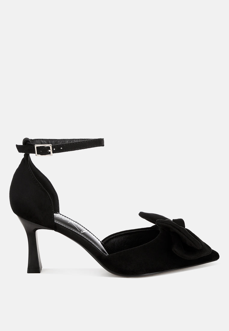 Papave Bow Detail Stiletto Heels-6