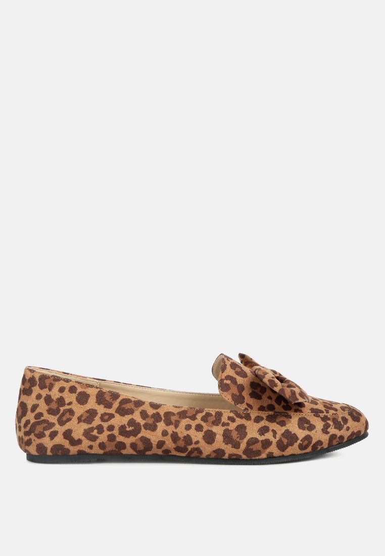 Remee Front Bow Loafers-0