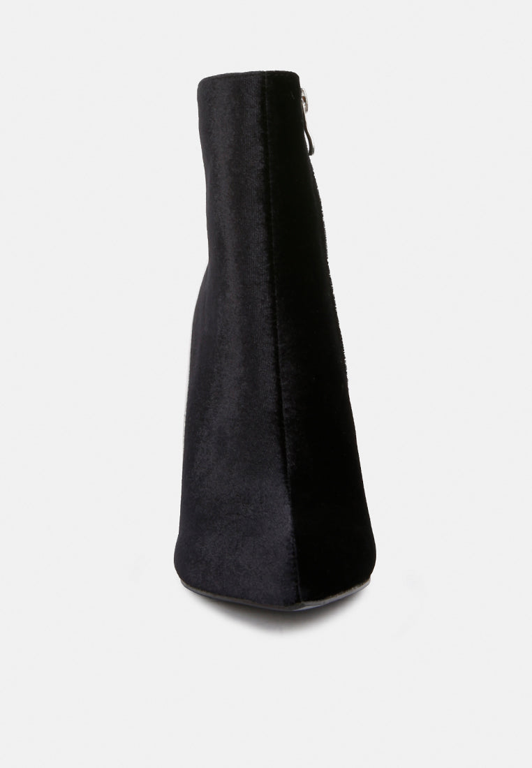 Slade Metallic Highlight High Heeled Ankle Boots-3
