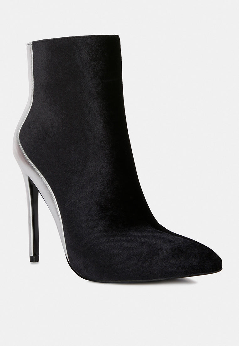Slade Metallic Highlight High Heeled Ankle Boots-2