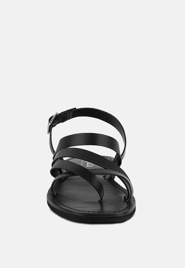 Sloana Strappy Flat Sandals-3