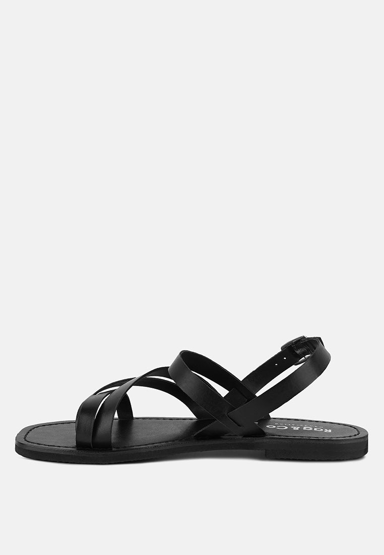 Sloana Strappy Flat Sandals-2