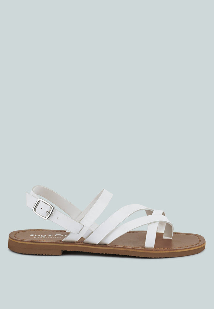 Sloana Strappy Flat Sandals-6