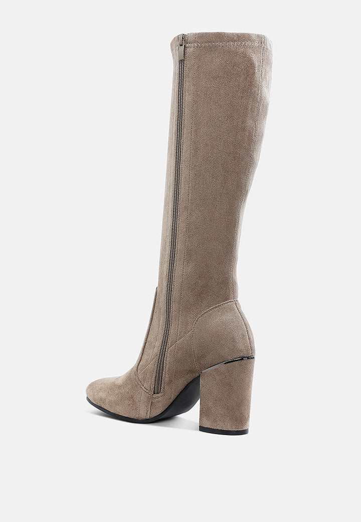 Saloniki Microfiber Calf Boots-2