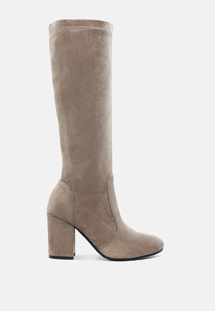 Saloniki Microfiber Calf Boots-0