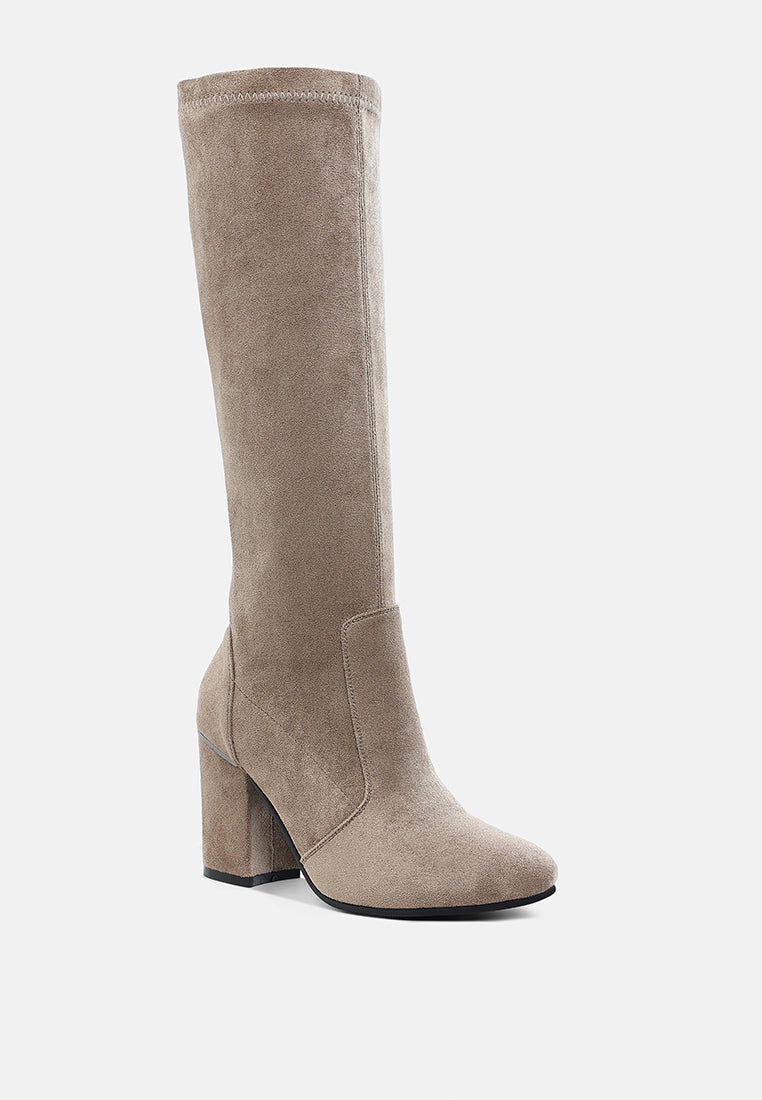 Saloniki Microfiber Calf Boots-1