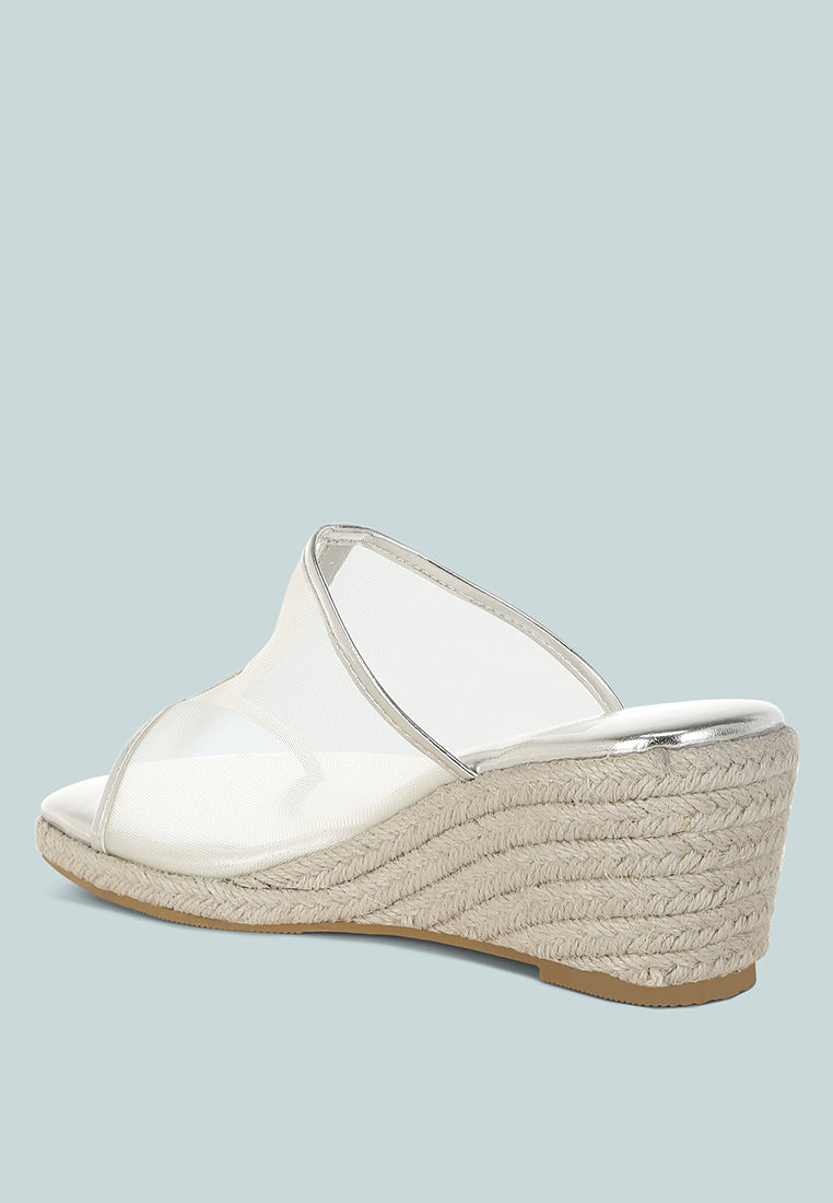 Seraphine Breathable Mesh Slip-On Wedges-2