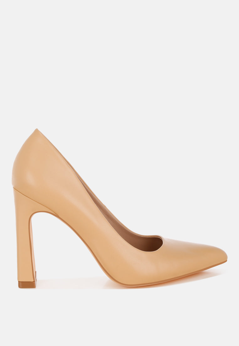 Shacarri Faux Leather Pumps-7