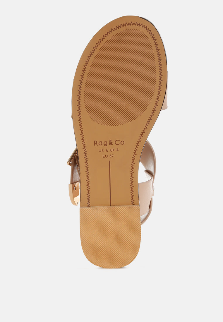 Shayla Gladiator Flat Sandals-4