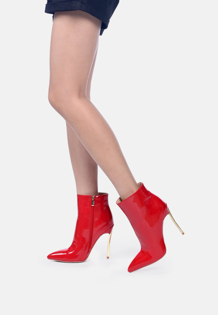 Siren Patent Faux Leather Bootie-1