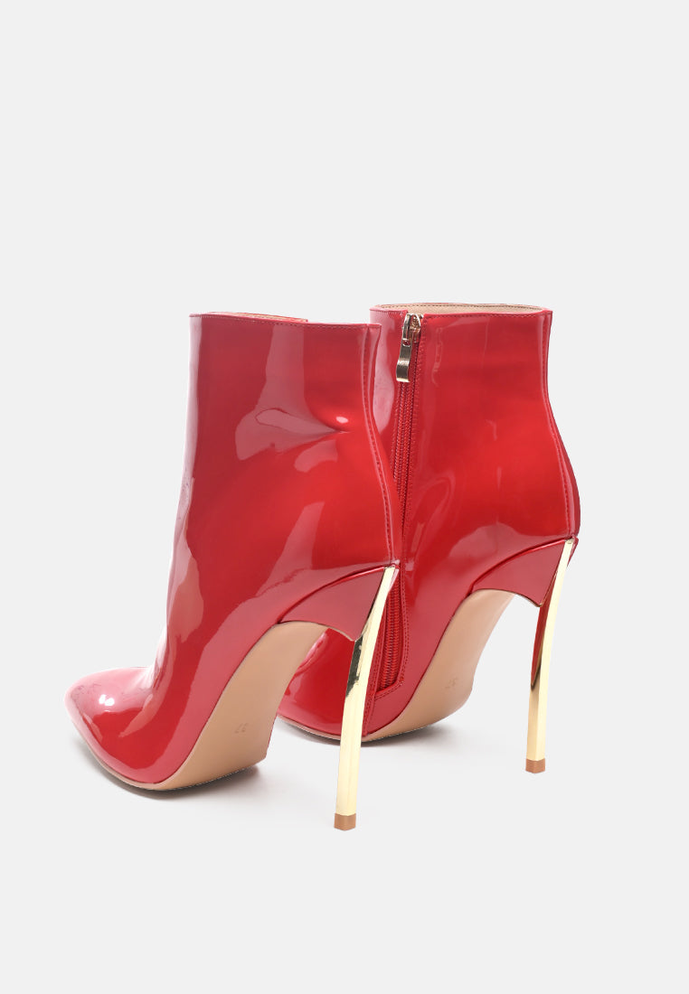 Siren Patent Faux Leather Bootie-3