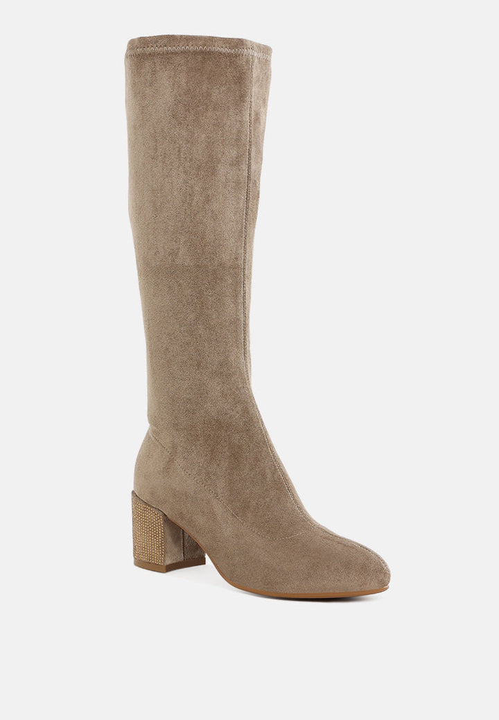 Sinaloa Microfiber Knee High Boots-2