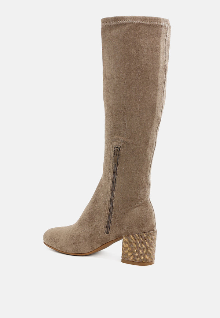 Sinaloa Microfiber Knee High Boots-3