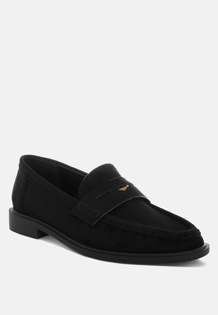 Stahla Round Toe Loafers-1
