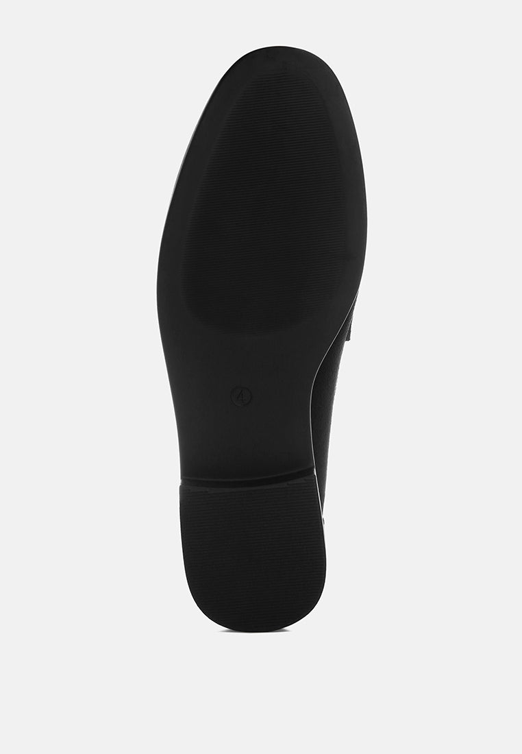 Stahla Round Toe Loafers-4