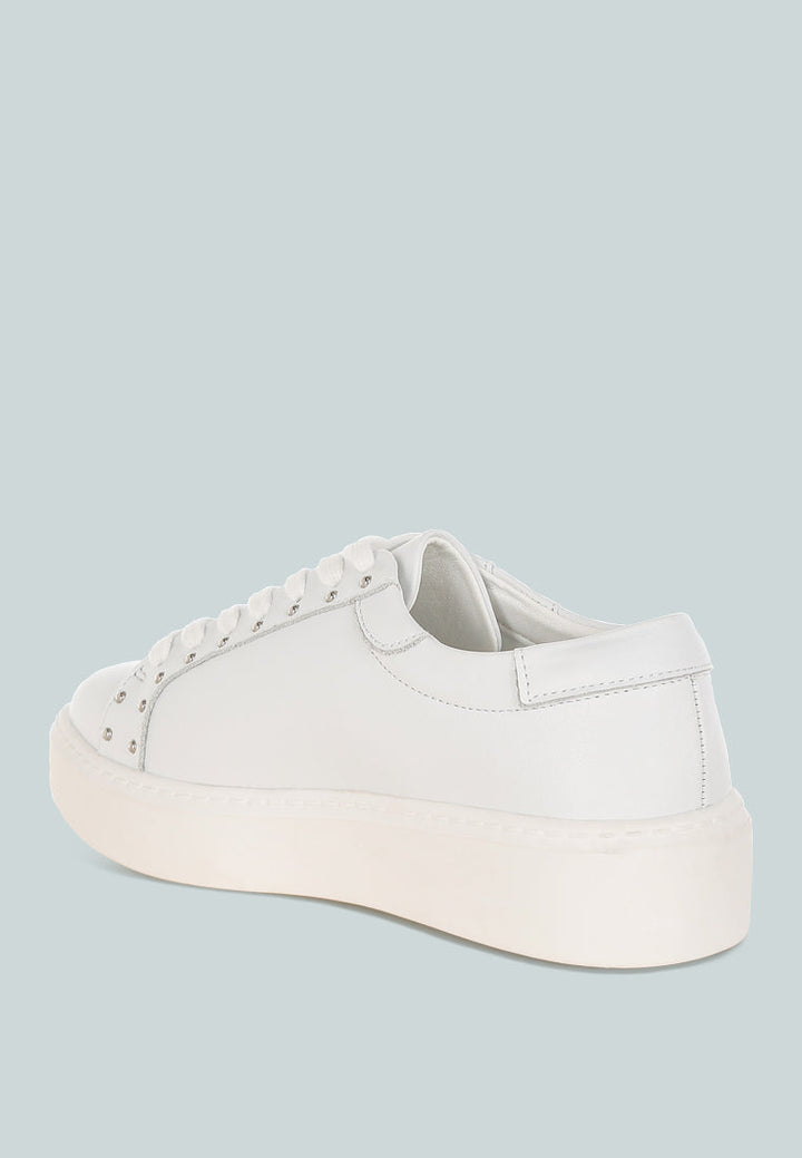 Strider Studs Embellished Chunky Sneakers-3