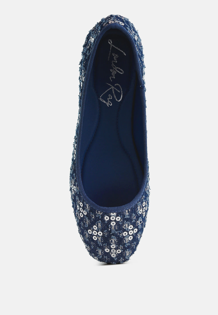 Sujet Sequin Ballet Flats-4