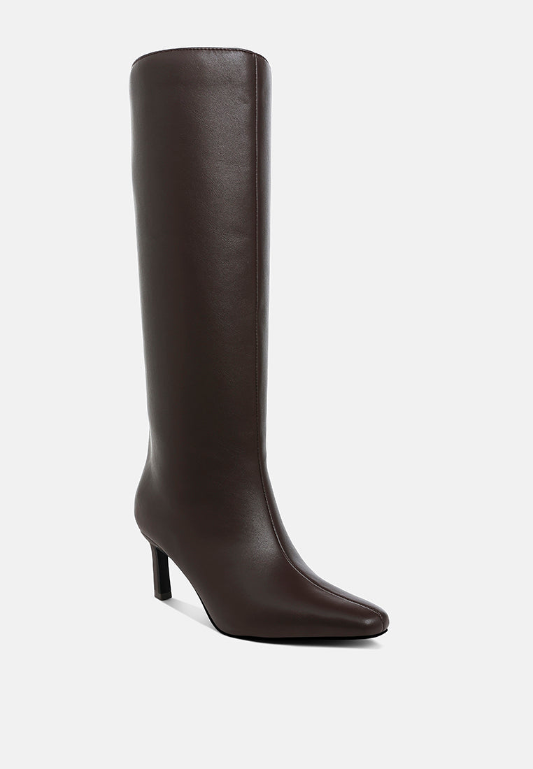 Syringa Kitten Heel Long Boots-2