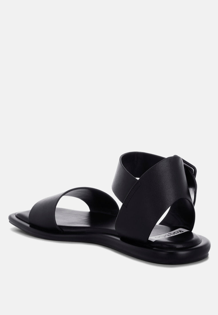Tayana Chunky Buckle Strap Flats-2