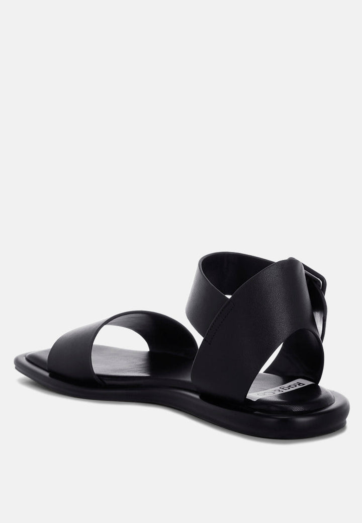 Tayana Chunky Buckle Strap Flats-2