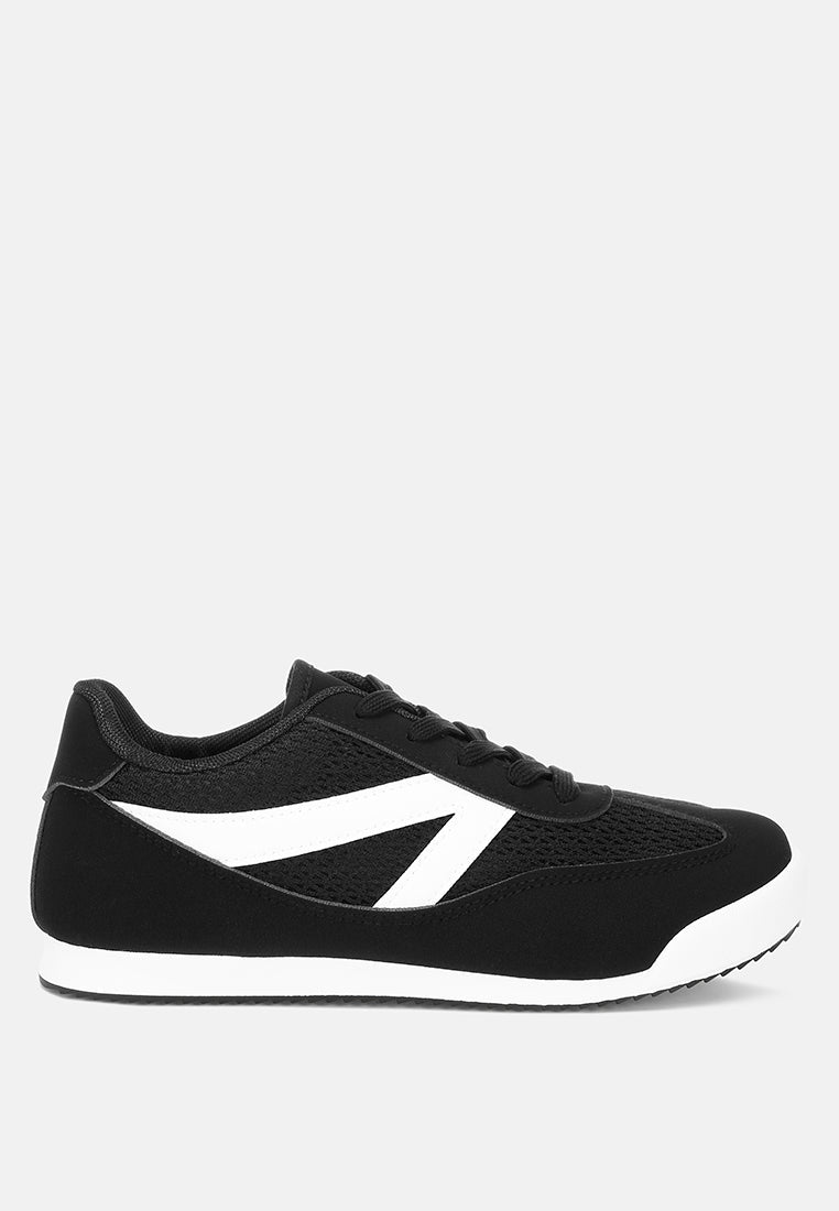 Tibala Padded Collar Lace-Up Sneakers-5