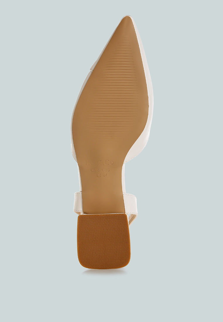 Tijay Soft Real Leather Slingback Sandals-4