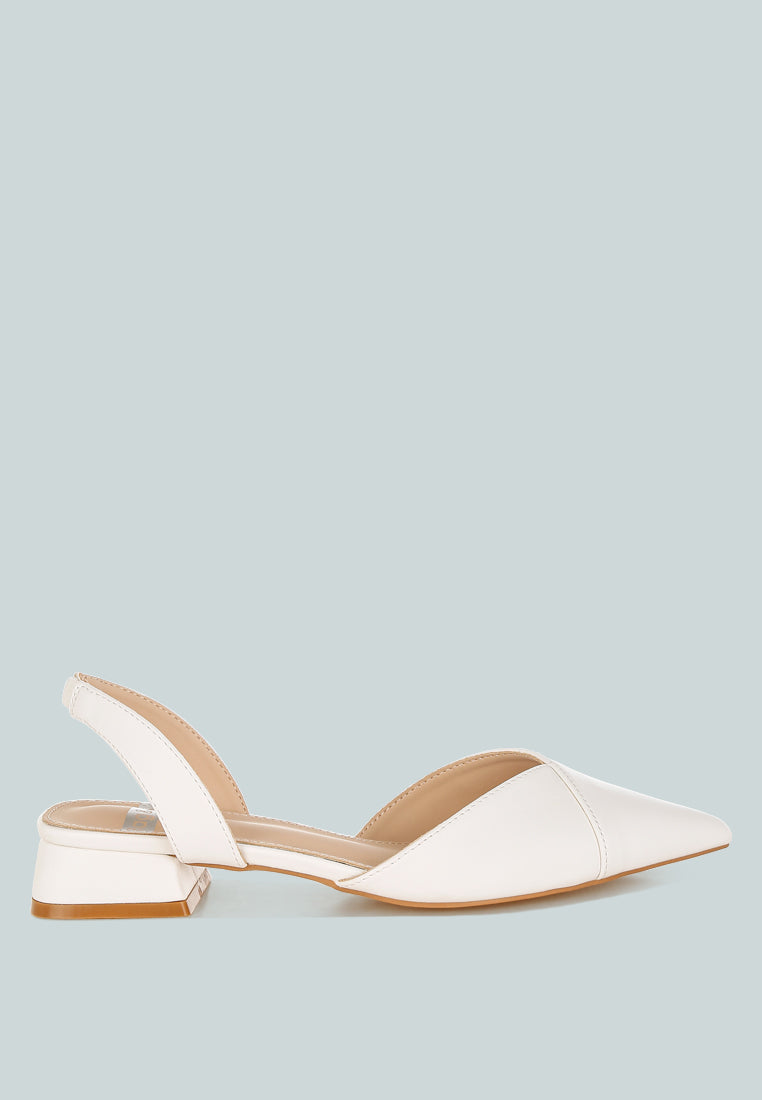 Tijay Soft Real Leather Slingback Sandals-0