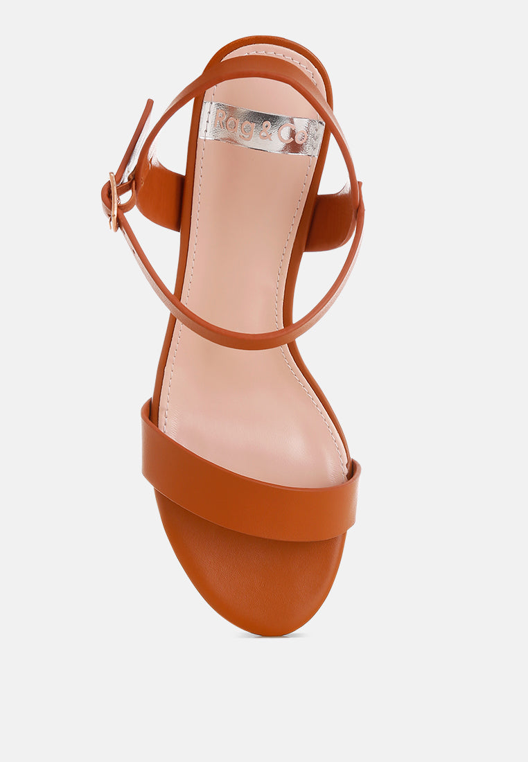 Tomari Pin Buckle Kitten Heel Sandals-3