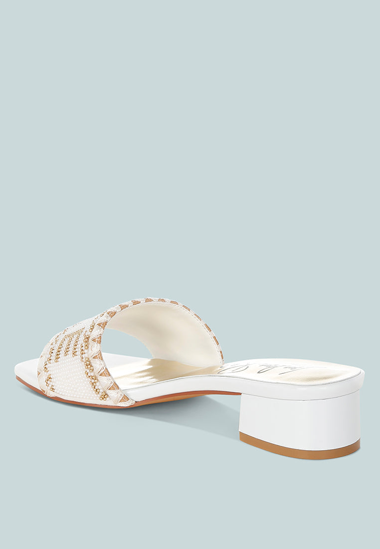 Vacay Babe Lake Como Beaded Slip-On Heels-3