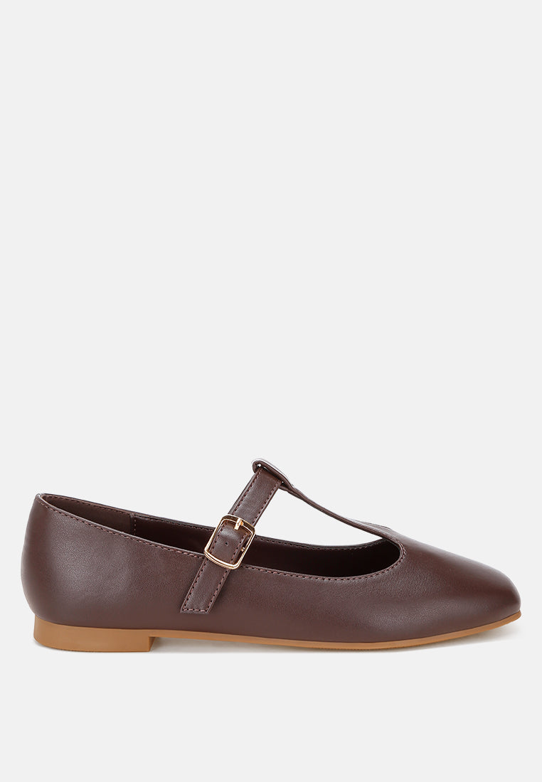 Velsna Pin Buckle Ballet Flats-6