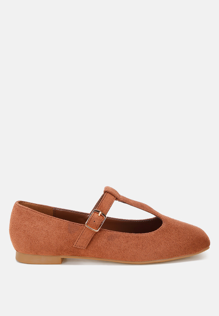 Velsna Pin Buckle Ballet Flats-7