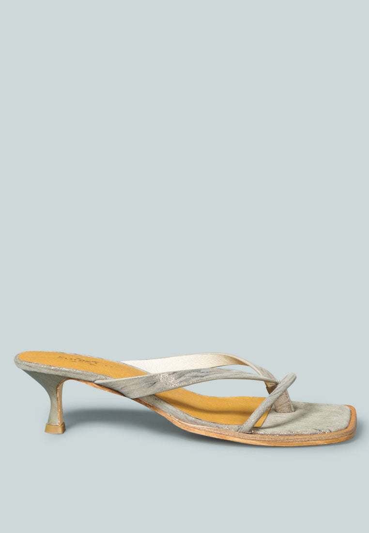 Winslet Heeled Thong Sandal-2