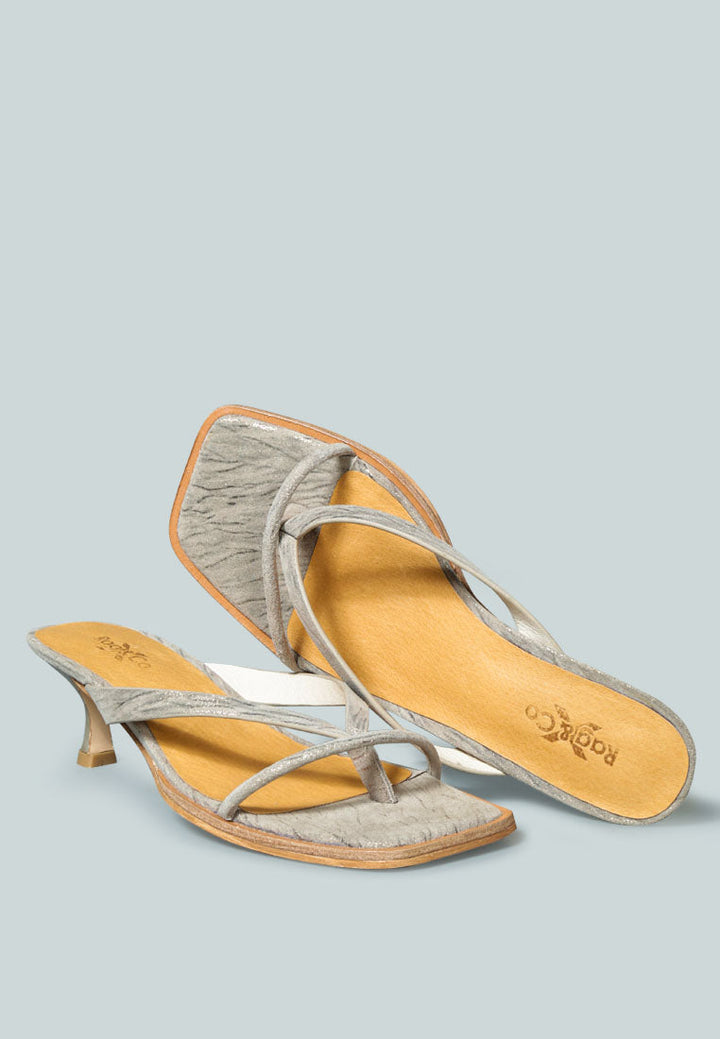 Winslet Heeled Thong Sandal-4