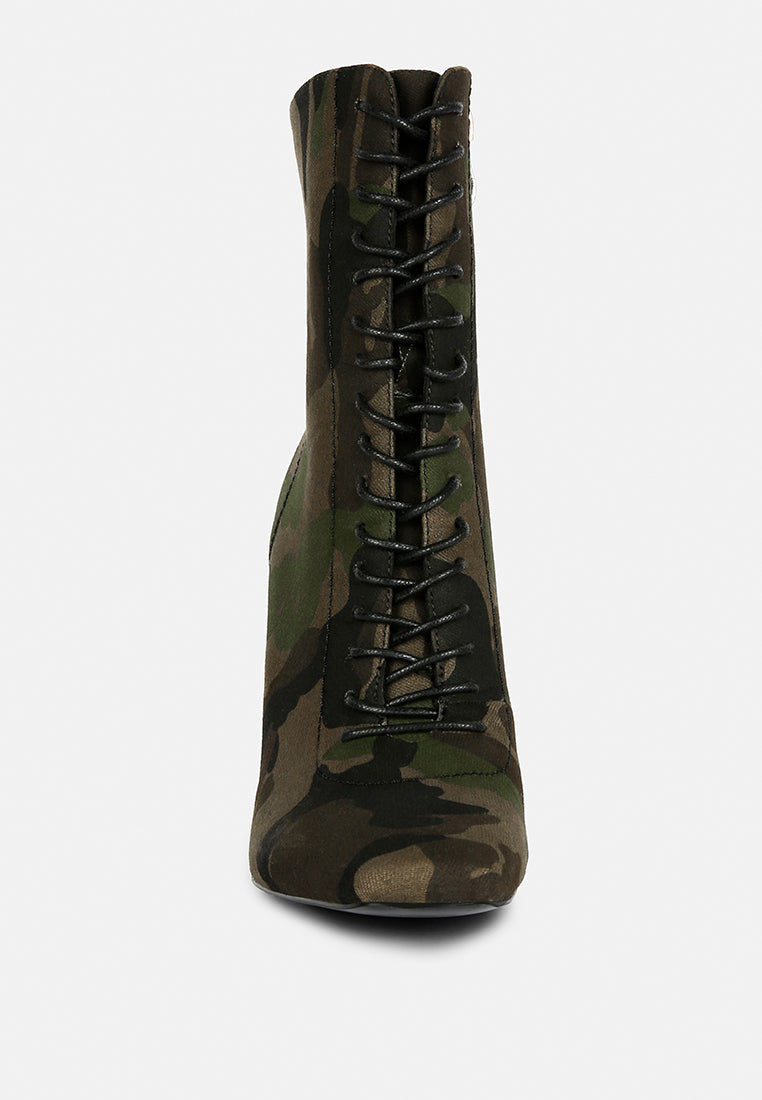 Wyndham Lace Up Leather Ankle Boots-3