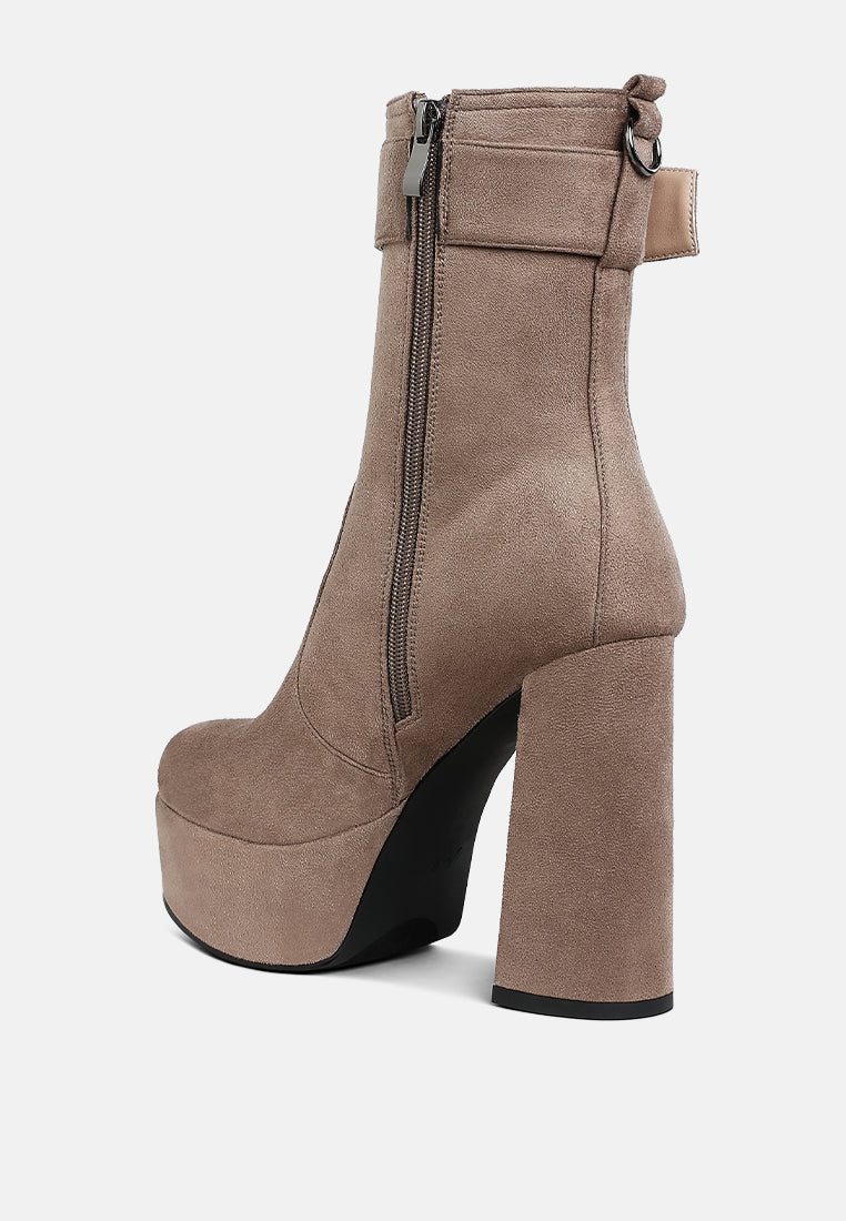 Wanderer Flared Block Heel Mid-Calf Boots-2