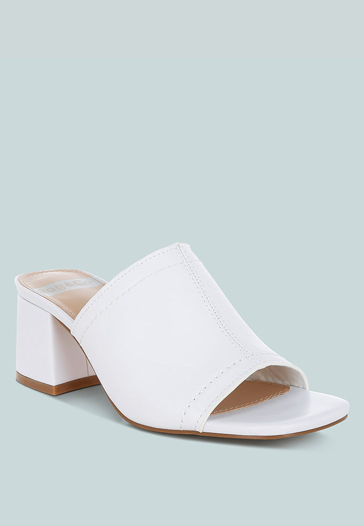Wuling Slip-On Soft Leather Heels-1