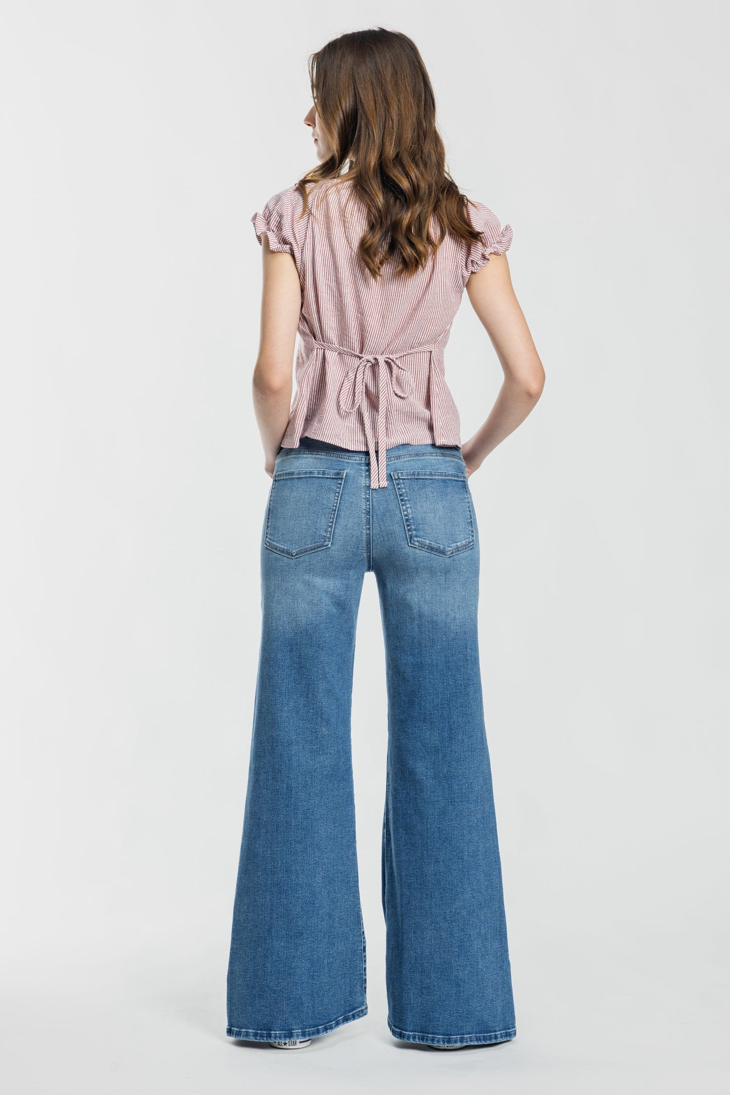 High Rise Super Wide Leg Jeans-3