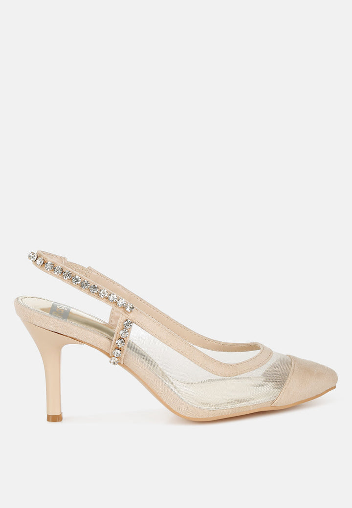 Yaga Stiletto Heel Slingback Sandals-0