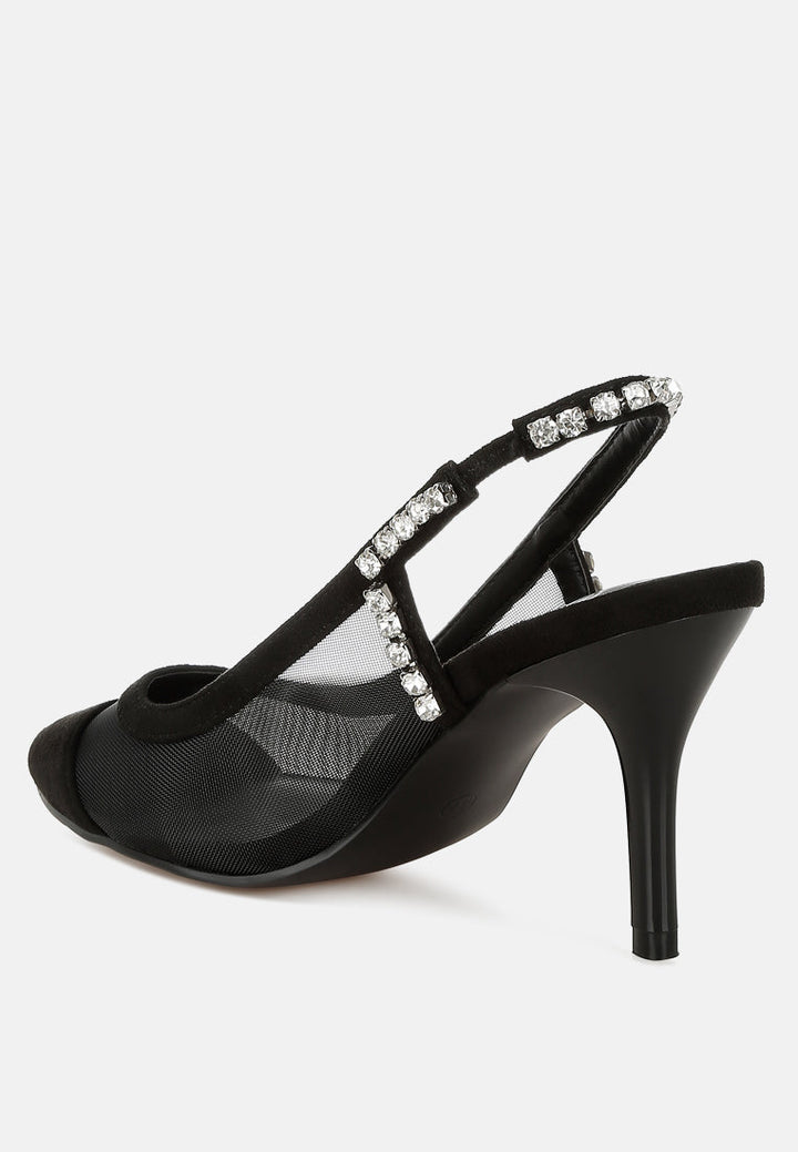Yaga Stiletto Heel Slingback Sandals-4
