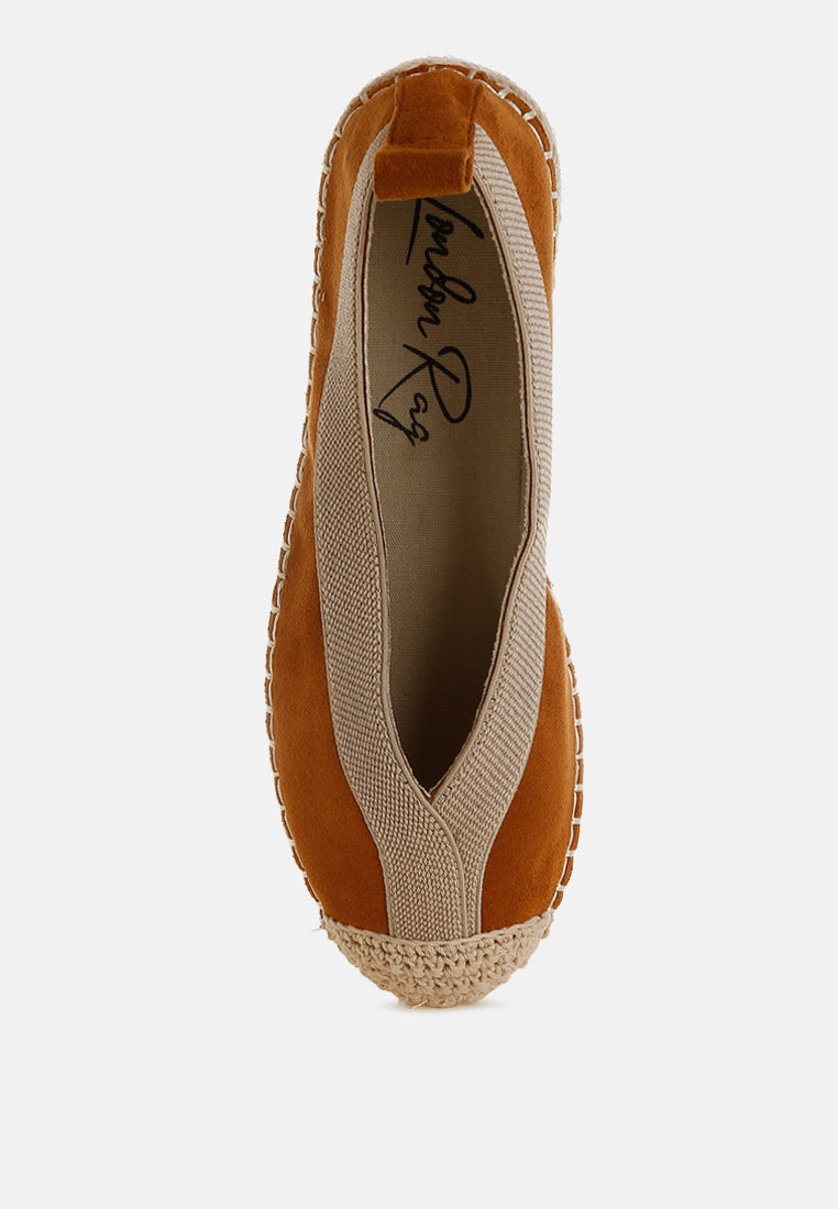 Yalva Microfiber Detachable Lace Espadrilles By RUW-3