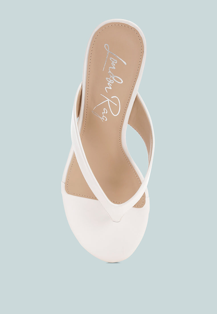 Zabila Transparent Wedge Heel Sandals-4