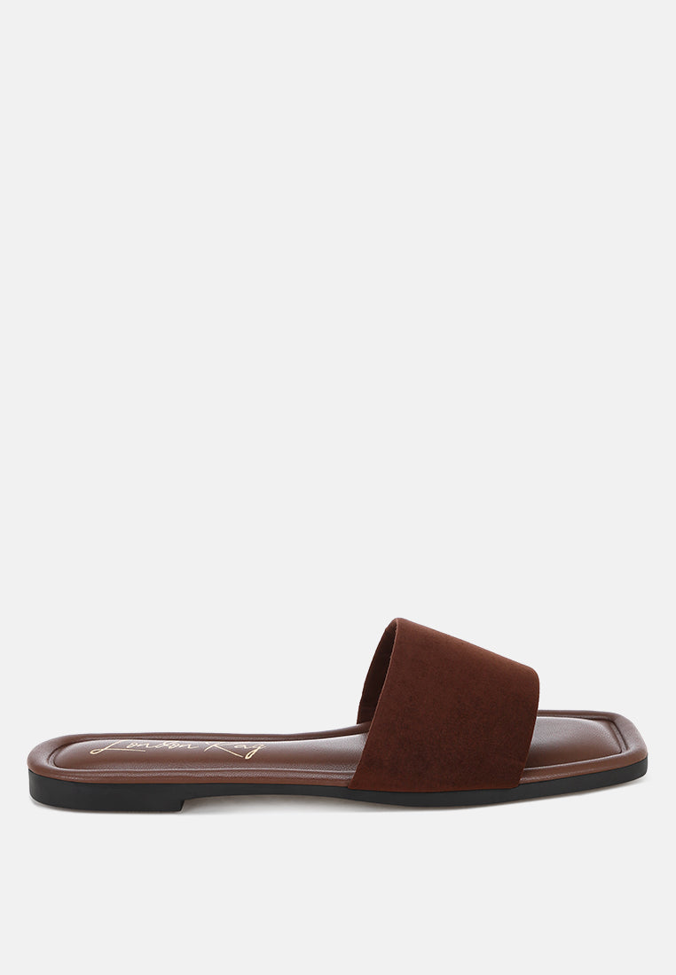 Zaltana Open Square Toe Flats-5