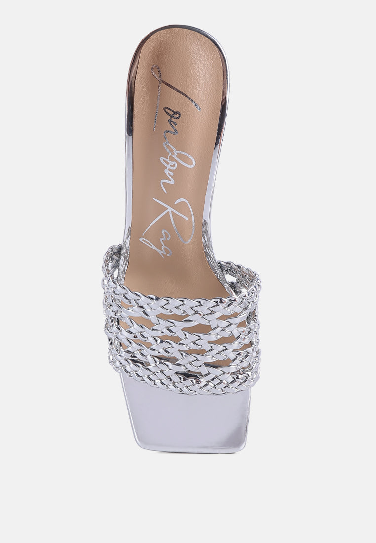 Adorbs Braided Straps Slip On Sandals-3