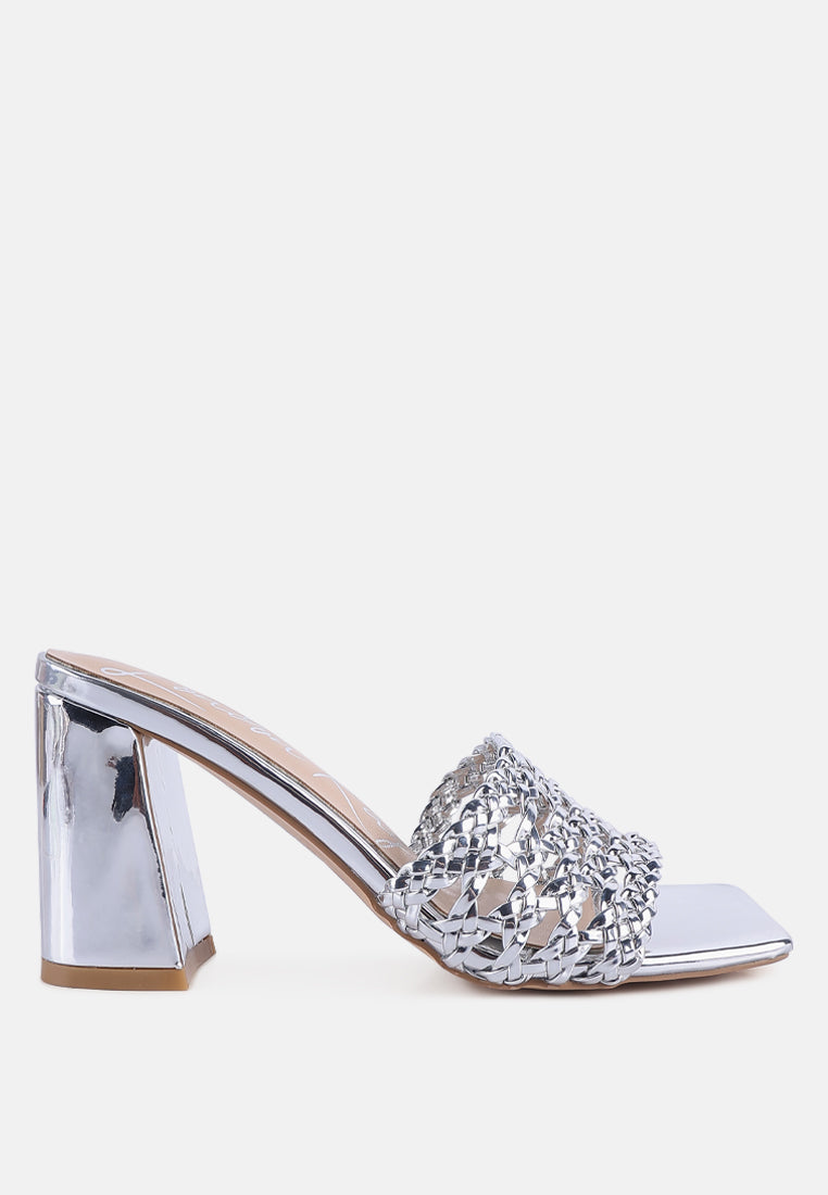 Adorbs Braided Straps Slip On Sandals-0