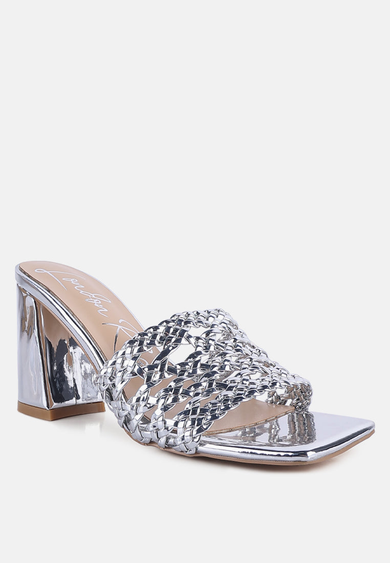 Adorbs Braided Straps Slip On Sandals-1