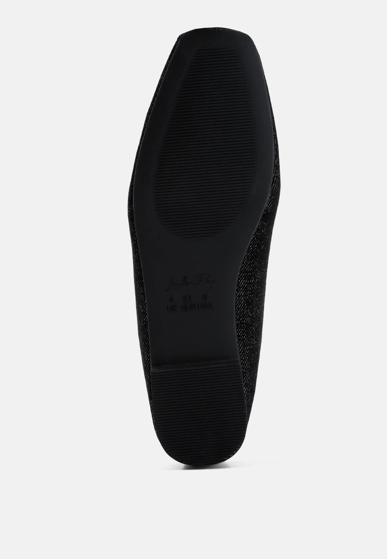 Arimer Criss Cross Strap Ballet Flats-4