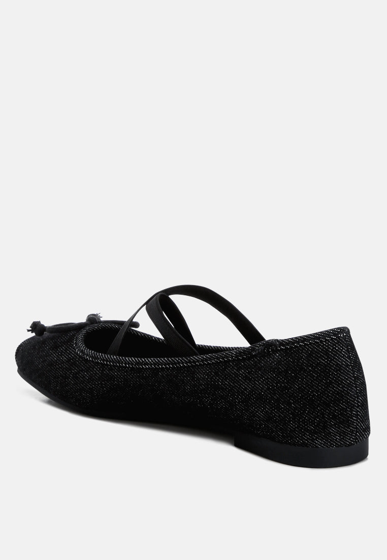 Arimer Criss Cross Strap Ballet Flats-2